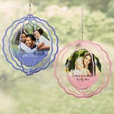Photo & Message For Her Personalized Wind Spinner  - 46856