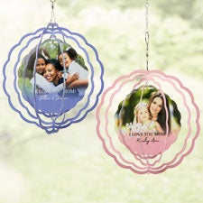 Photo & Message For Her Personalized Wind Spinner  - 46856
