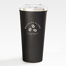 Personalized Logo Corkcicle 16oz Regular Tumbler- Black - 46861