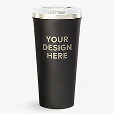 Personalized Logo Corkcicle 16oz Regular Tumbler- Black  - 46861