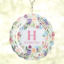 Blooming Blossoms Personalized Wind Spinner  - 46881