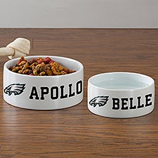 NFL Philadelphia Eagles Personalized Dog Bowls - 46938