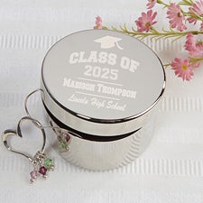 The Graduate Personalized Jewelry Box  - 46958
