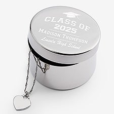 The Graduate Personalized Jewelry Box  - 46958