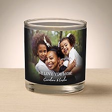 Photo & Message for Her Personalized 8oz Glass Candle - 47002