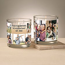 Picture Perfect Personalized 8oz Glass Candle - 47003