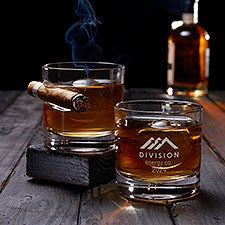 Personalized Logo Cigar Glasses  - 47067