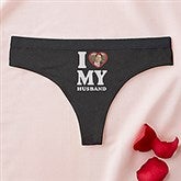 Personalized Photo Thong -  I Heart My - 47109