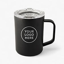 Personalized Logo Corkcicle 16oz Insulated Mug-Black  - 47133
