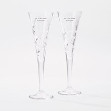 Engraved Lenox Adorn Flute Set    - 47197