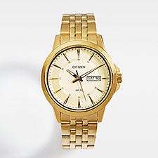 Corporate Citizen Milestone Gold  Steel Quartz Watch - 47214