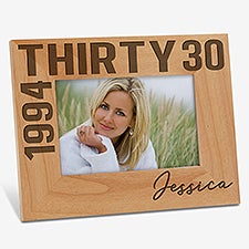 Timeless Birthday Personalized Frame - 47232