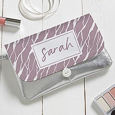 Hand Drawn Patterns Personalized Wristlet  - 47271