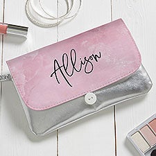 Pastel Watercolor Name Personalized Wristlet  - 47276