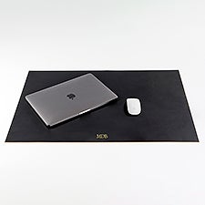 Personalized Leather Desk Blotter - 47297D