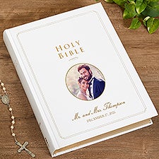 NIV Photo Personalized Wedding Holy Bible - 47326