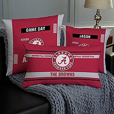 NCAA Alabama Crimson Tide Classic Personalized Throw Pillow - 47346