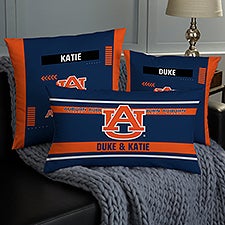 NCAA Auburn Tigers Classic Personalized Throw Pillow - 47348