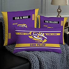 NCAA Louisiana State University Classic Personalized Throw Pillow - 47349