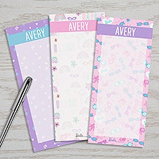 Barbie™ Sweet Vibes Personalized Set of 3 Notepads. - 47392