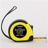 Building A Life Personalized Tape Measure  - 47421