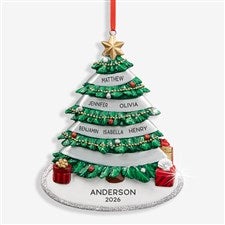 Our Family Tree Personalized Christmas Ornament - 47471
