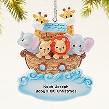 Noahs Ark Personalized Christmas Ornament - 47477