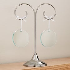 Showcase Silver Double Ornament Stand - 47486