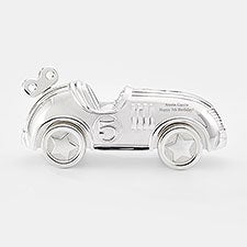Engraved Reed  Barton Race Car Coin Bank      - 47553