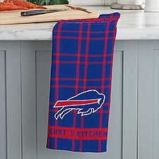 NFL Buffalo Bills Personalized Waffle Weave Kitchen Towel - 47565