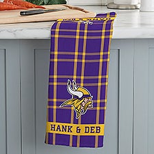 NFL Minnesota Vikings Personalized Waffle Weave Kitchen Towel - 47571