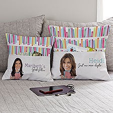 Her Reading Spot Photo Personalized Pocket Pillow - 47607