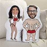 Babe Personalized Photo Character Throw Pillow - 47638