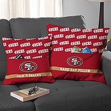 NFL San Francisco 49ers Personalized Pocket Pillow - 47663