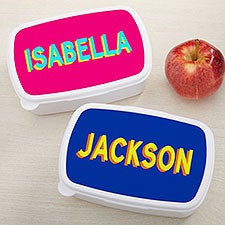 Shadow Name Personalized Lunch Box - 47777