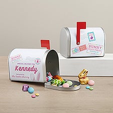 Special Delivery Personalized Easter Metal Treat Mailbox - 47782
