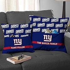 NFL New York Giants Personalized Pocket Pillow - 47848