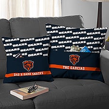 NFL Chicago Bears Personalized Pocket Pillow - 47852