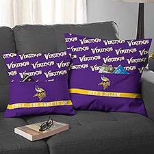 NFL Minnesota Vikings Personalized Pocket Pillow - 47881