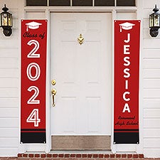Graduating Class Of.. Personalized Door Banner Set of 2  - 47883
