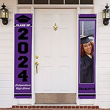 Class Of Personalized Photo Door Banner Set of 2 - 47886