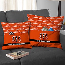 NFL Cincinnati Bengals Personalized Pocket Pillow - 47893