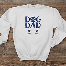 Dog Dad Personalized Adult Sweatshirt - 47898