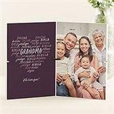 Grateful Heart Personalized Story Board Plaque  - 47922