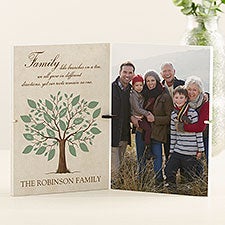 Family Tree Personalized Story Board Plaque - 47923