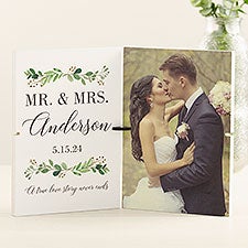 Laurels of Love Personalized Story Board Plaque - 47944