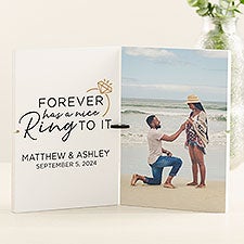 Were Engaged Personalized Story Board Plaque - 47945