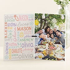 Easter Repeating Name Personalized Story Board Plaque - 47950