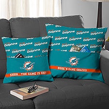 NFL Miami Dolphins Personalized Pocket Pillow - 48011