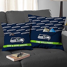 NFL Seattle Seahawks Personalized Pocket Pillow - 48013